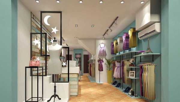 女装服装店装修风格