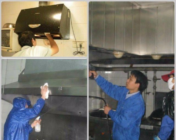 清洗油烟机小窍门