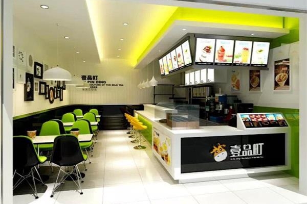 奶茶店装修