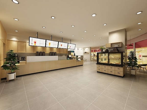 奶茶店装修