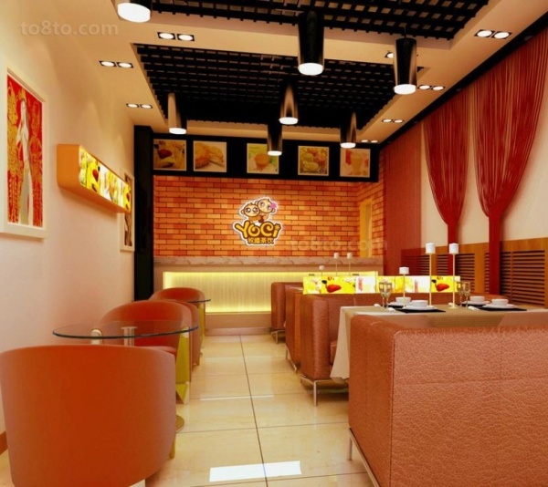 10平方米奶茶店装修店